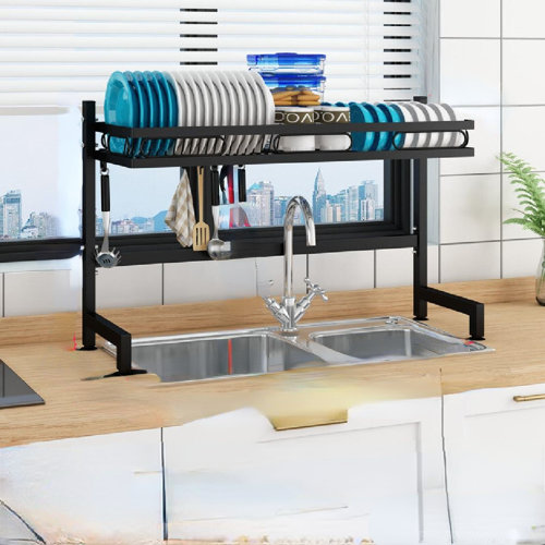 Captive Gala Metal over the Sink Dish Rack Wayfair